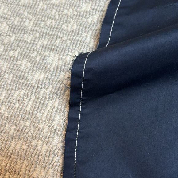 ALEXIS Navy Off Shoulder Ruffle Sleeve Top - Picture 3 of 3